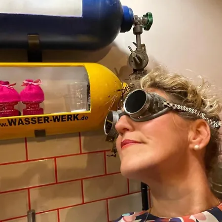 Appartement E-Loft Im Historischen Wasserwerk Tecklenburg 135Qm Ein Besonderdes Erlebnis Im Hochspannungsraum *