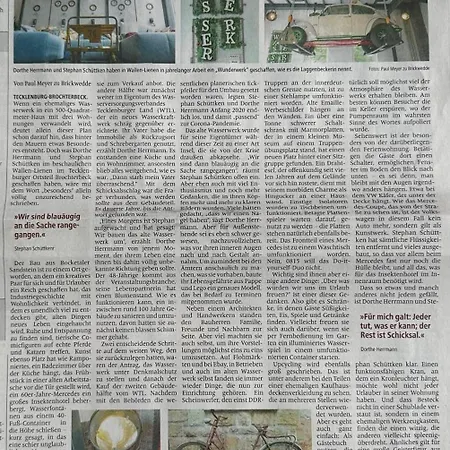 E-Loft Im Historischen Wasserwerk Tecklenburg 135Qm Ein Besonderdes Erlebnis Im Hochspannungsraum *